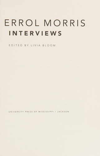 Cover of Errol Morris