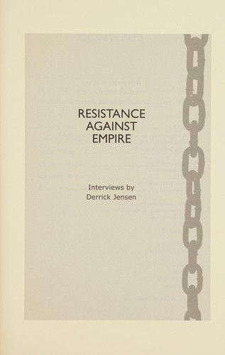 Cover of Resistance against empire