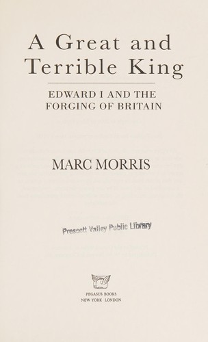 Cover of A great and terrible king