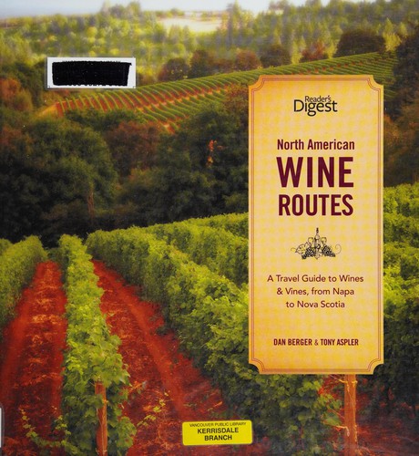 Cover of North American wine routes
