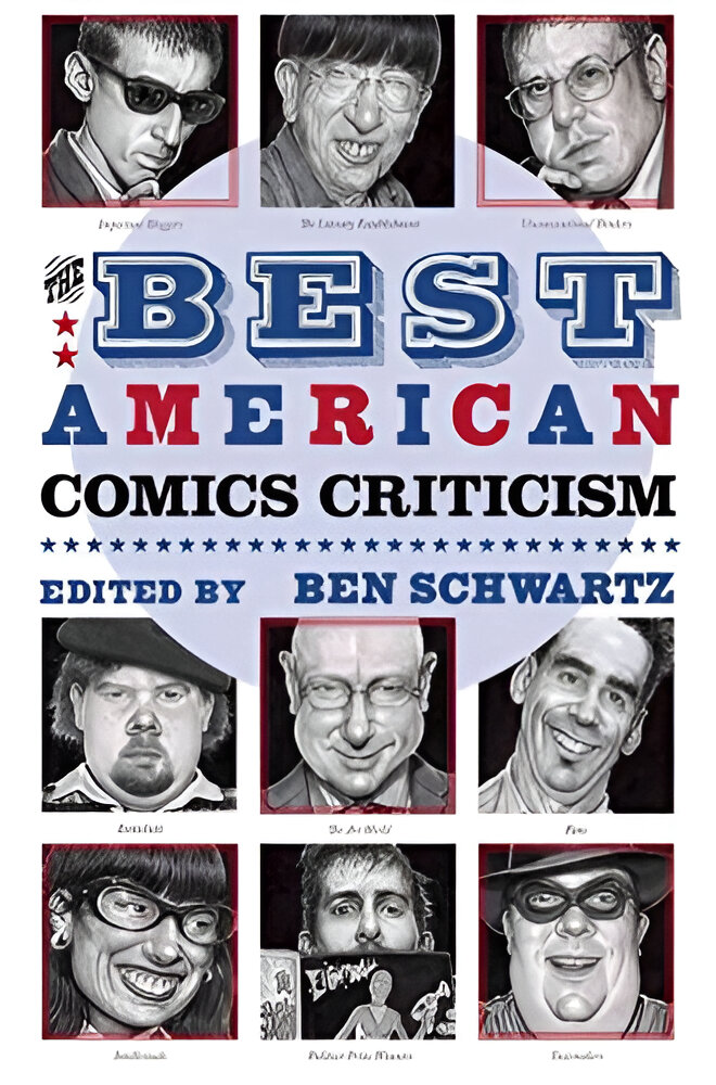 Cover of Best American Comics Criticism