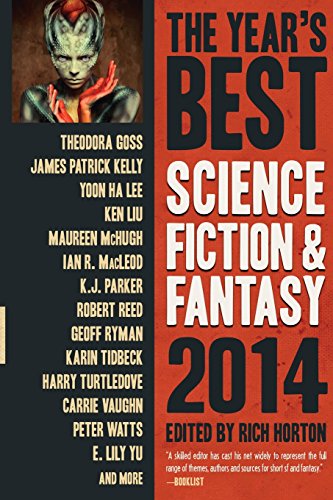 Cover of The Year's Best Science Fiction & Fantasy, 2014