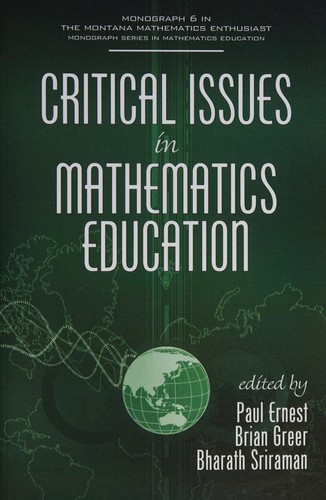 Cover of Critical issues in mathematics education