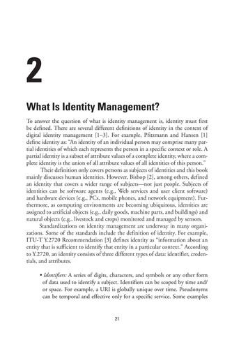 Cover of Identity management