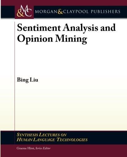 Cover of Sentiment analysis and opinion mining