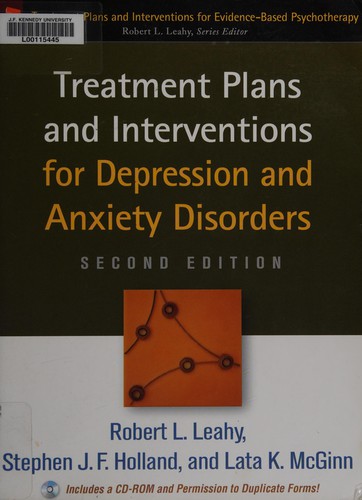 Cover of Treatment plans and interventions for depression and anxiety disorders