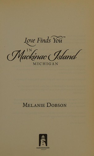 Cover of Love Finds You in Mackinac Island, Michigan