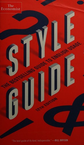 Cover of Style Guide