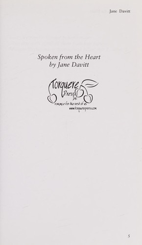 Cover of Spoken from the heart