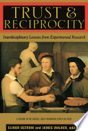 Cover of Trust and Reciprocity