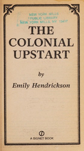 Cover of The Colonial Upstart