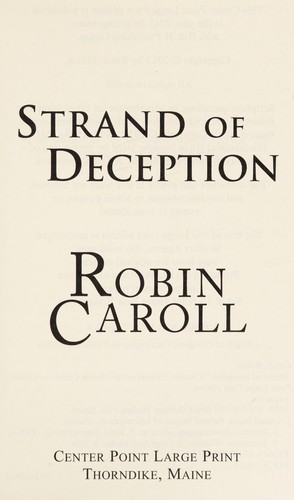 Cover of Strand of deception