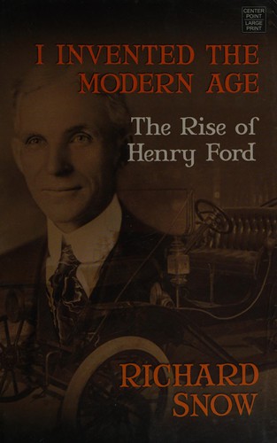 Cover of I invented the modern age