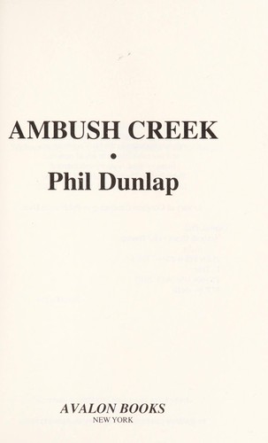 Cover of Ambush Creek