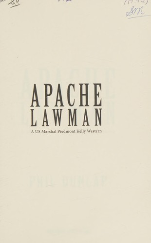 Cover of Apache lawman