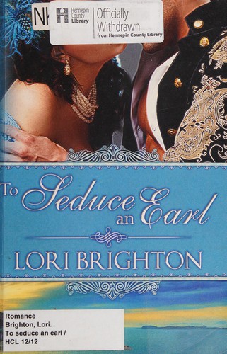 Cover of To seduce an Earl