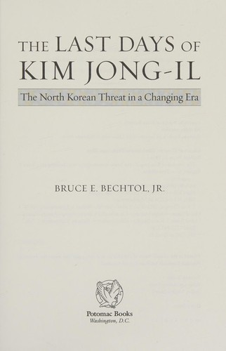 Cover of Last Days of Kim Jong-Il