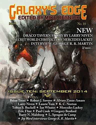 Cover of Galaxy's Edge Magazine Issue 10, September 2014