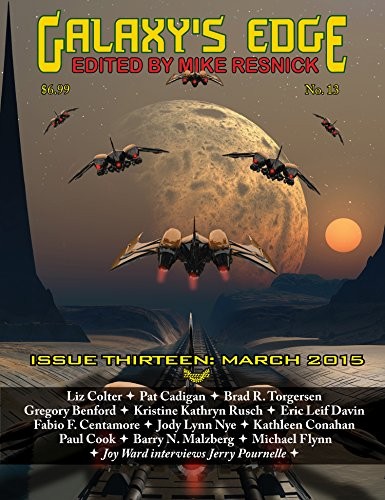 Cover of Galaxy's Edge Magazine Issue 13, March 2015