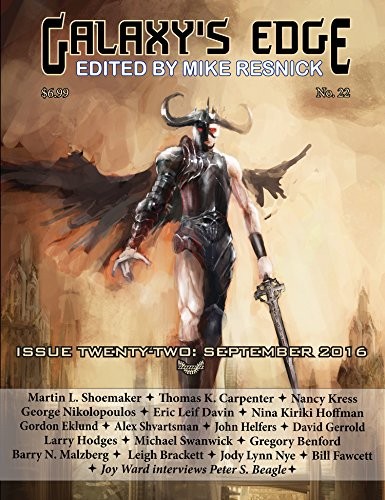 Cover of Galaxy's Edge Magazine Issue 22, September 2016