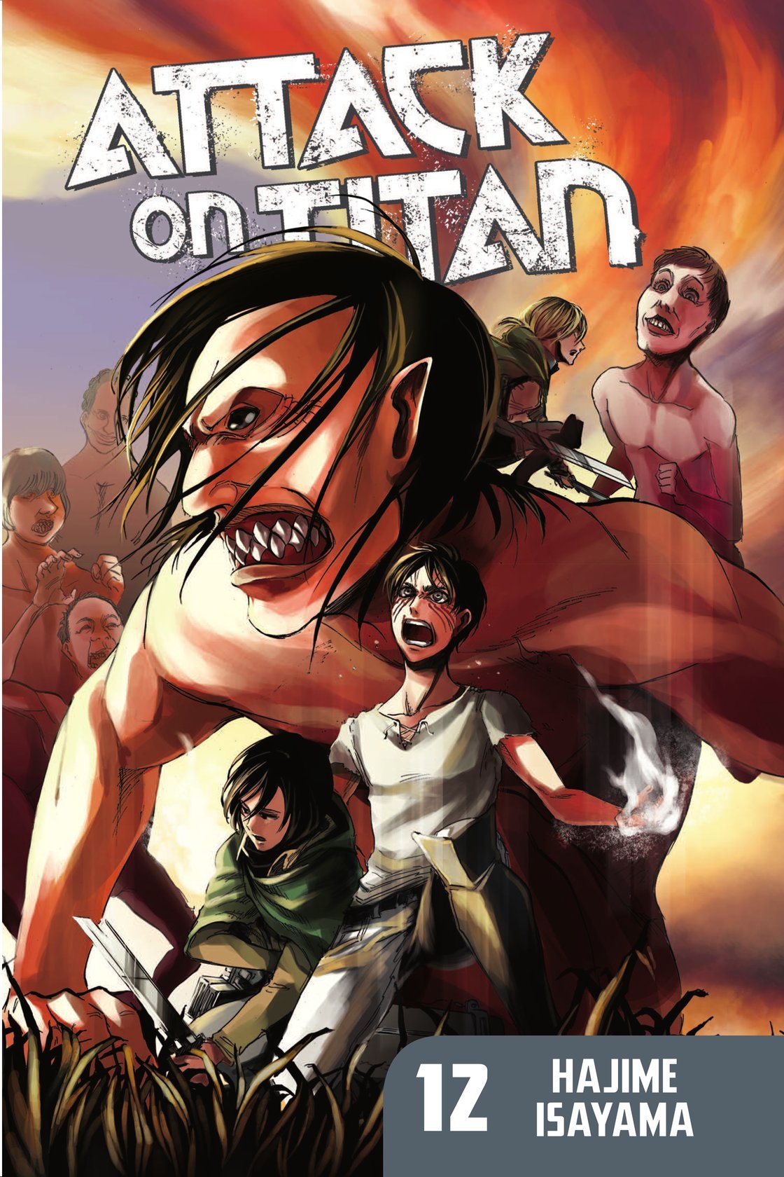 Cover of Attack on Titan, Vol. 12