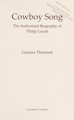 Cover of Cowboy Song