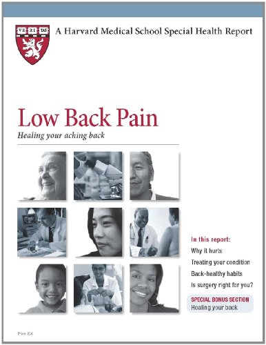 Cover of Harvard Medical School Low Back Pain: Healing your aching back