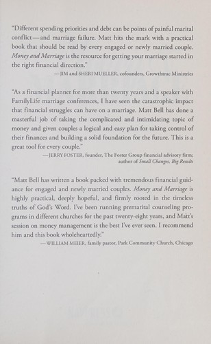 Cover of Money and marriage