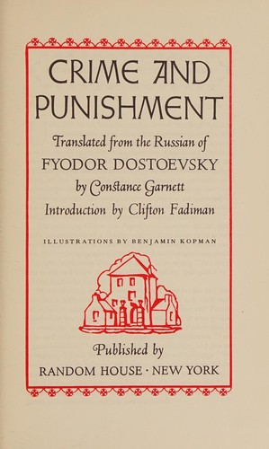 Cover of Crime and Punishment