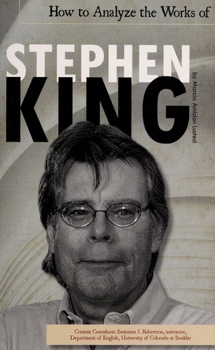 Cover of How to analyze the works of Stephen King