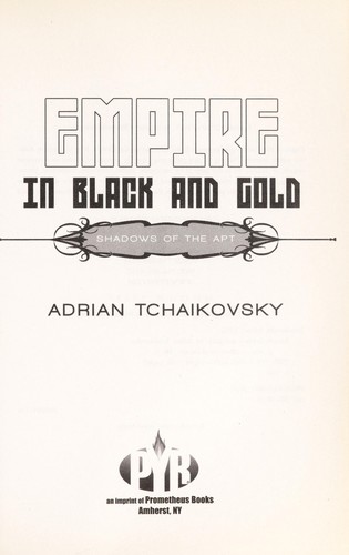 Cover of Empire in black and gold