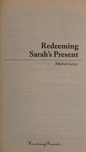 Cover of Redeeming Sarah's present