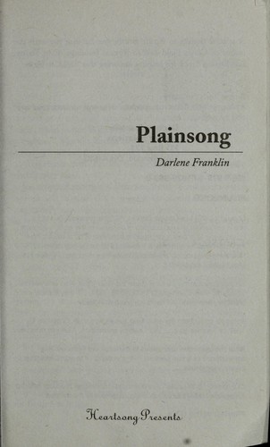 Cover of Plainsong