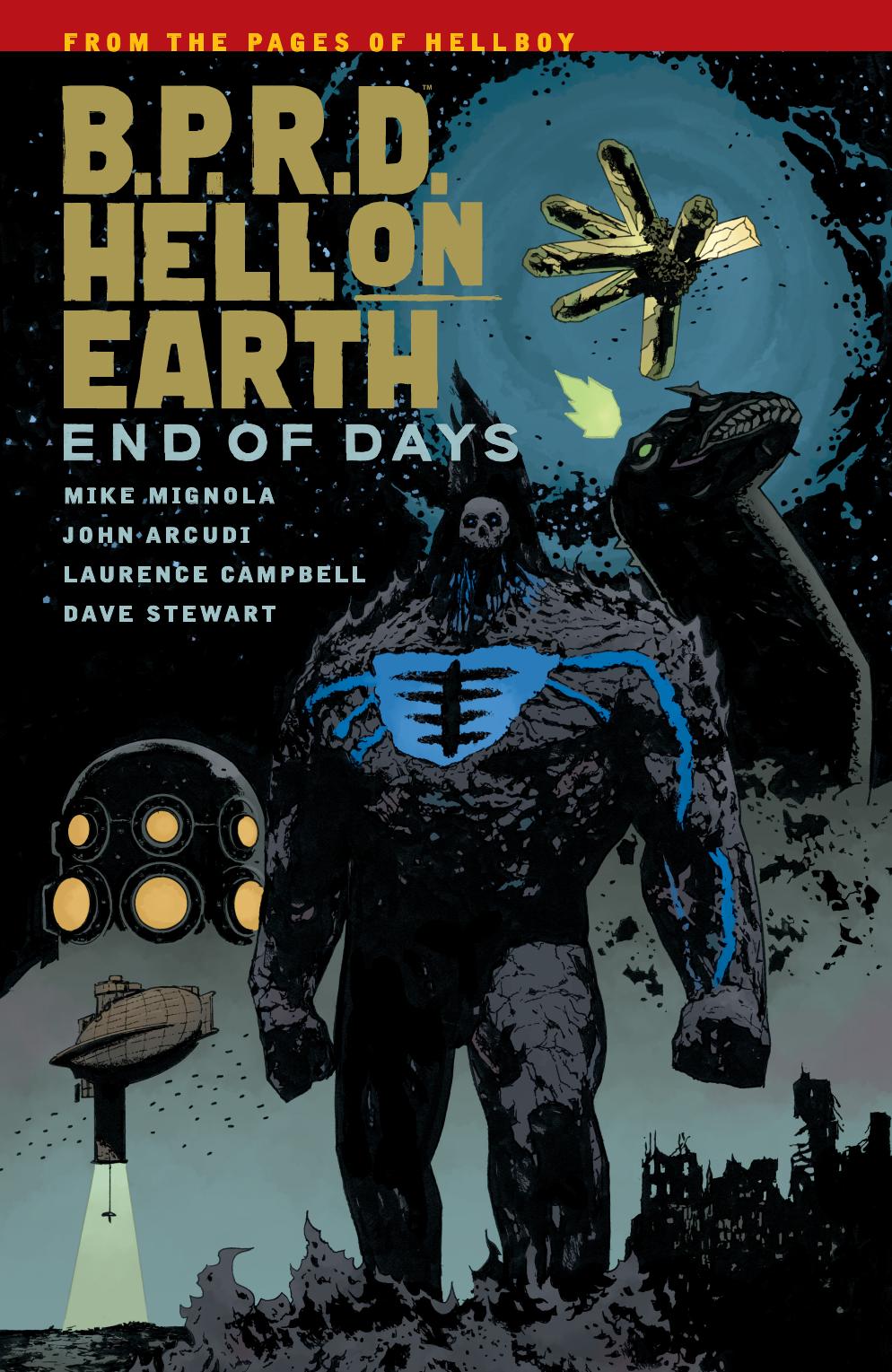 Cover of B.P.R.D Hell on Earth Volume 13 End of Days