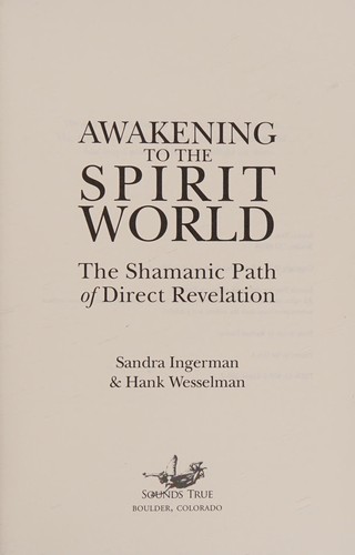 Cover of Awakening to the Spirit World