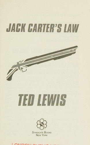 Cover of Jack Carter's Law