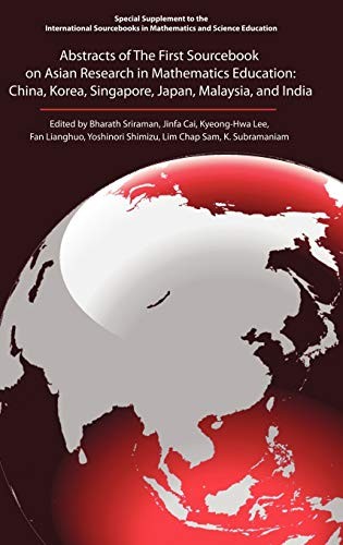 Cover of Abstracts of the first sourcebook on Asian research in mathematics education