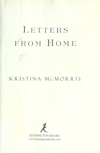 Cover of Letters from home