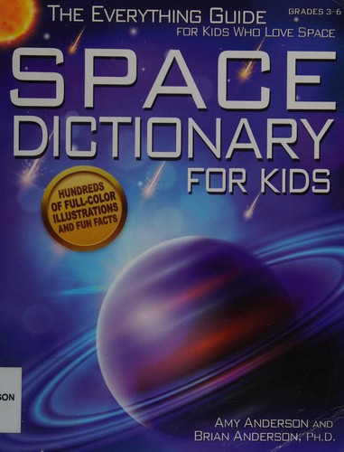 Cover of Space Dictionary for Kids
