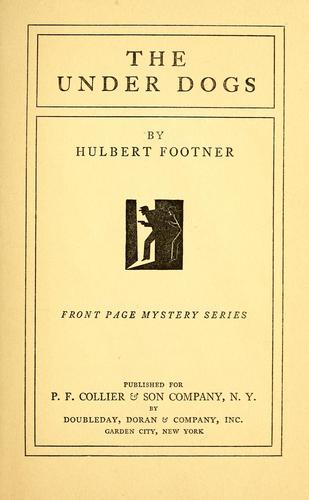 Cover of The under dogs