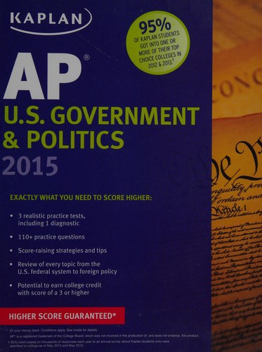 Cover of AP U.S. government & politics 2015