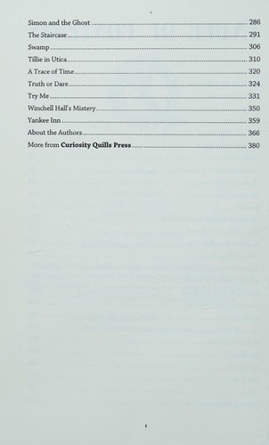 Cover of Curiosity Quills Presents