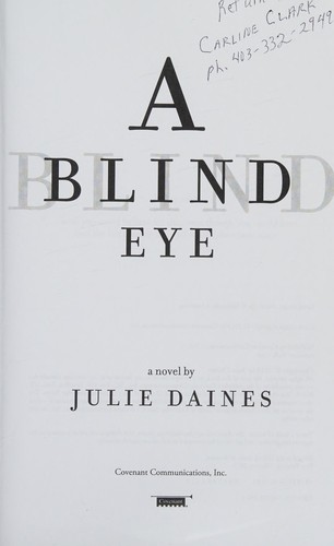 Cover of A blind eye