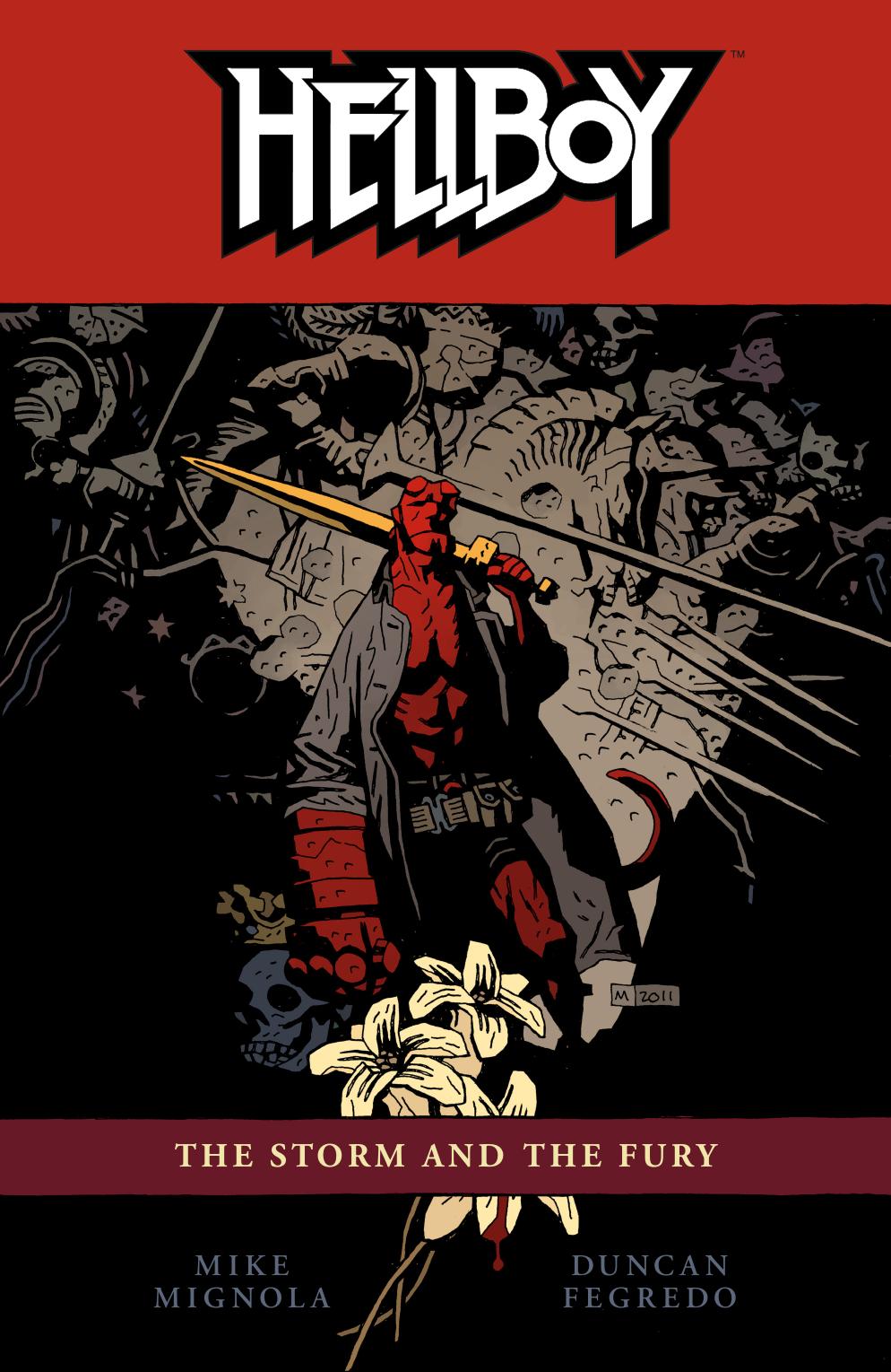 Cover of Hellboy, Vol. 12: The Storm and The Fury