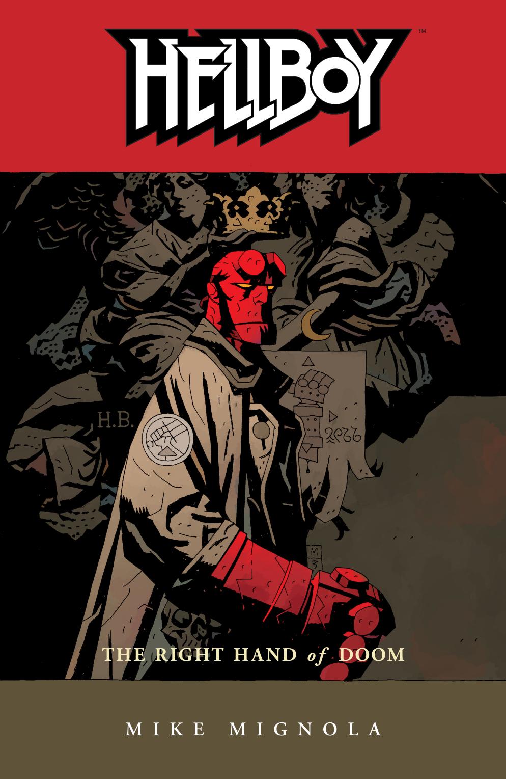Cover of Hellboy, Vol. 4: The Right Hand of Doom