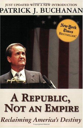 Cover of A republic, not an empire