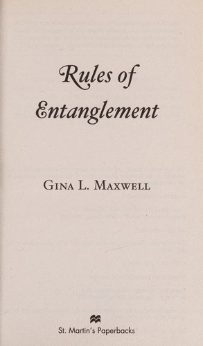 Cover of Rules of entanglement