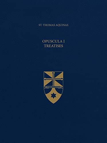 Cover of Opuscula I: Treatises