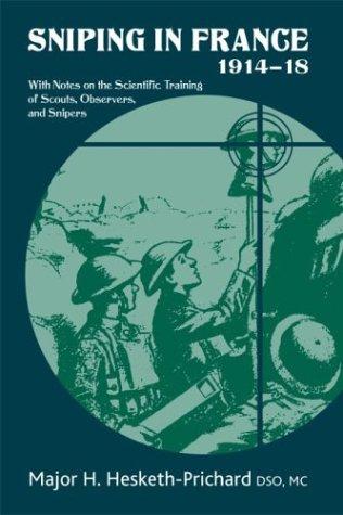 Cover of Sniping in France, 1914-18