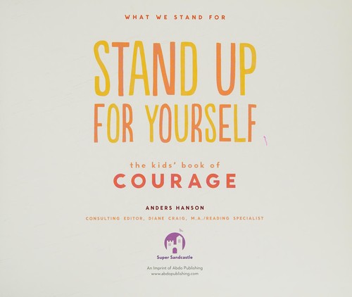 Cover of Stand up for yourself
